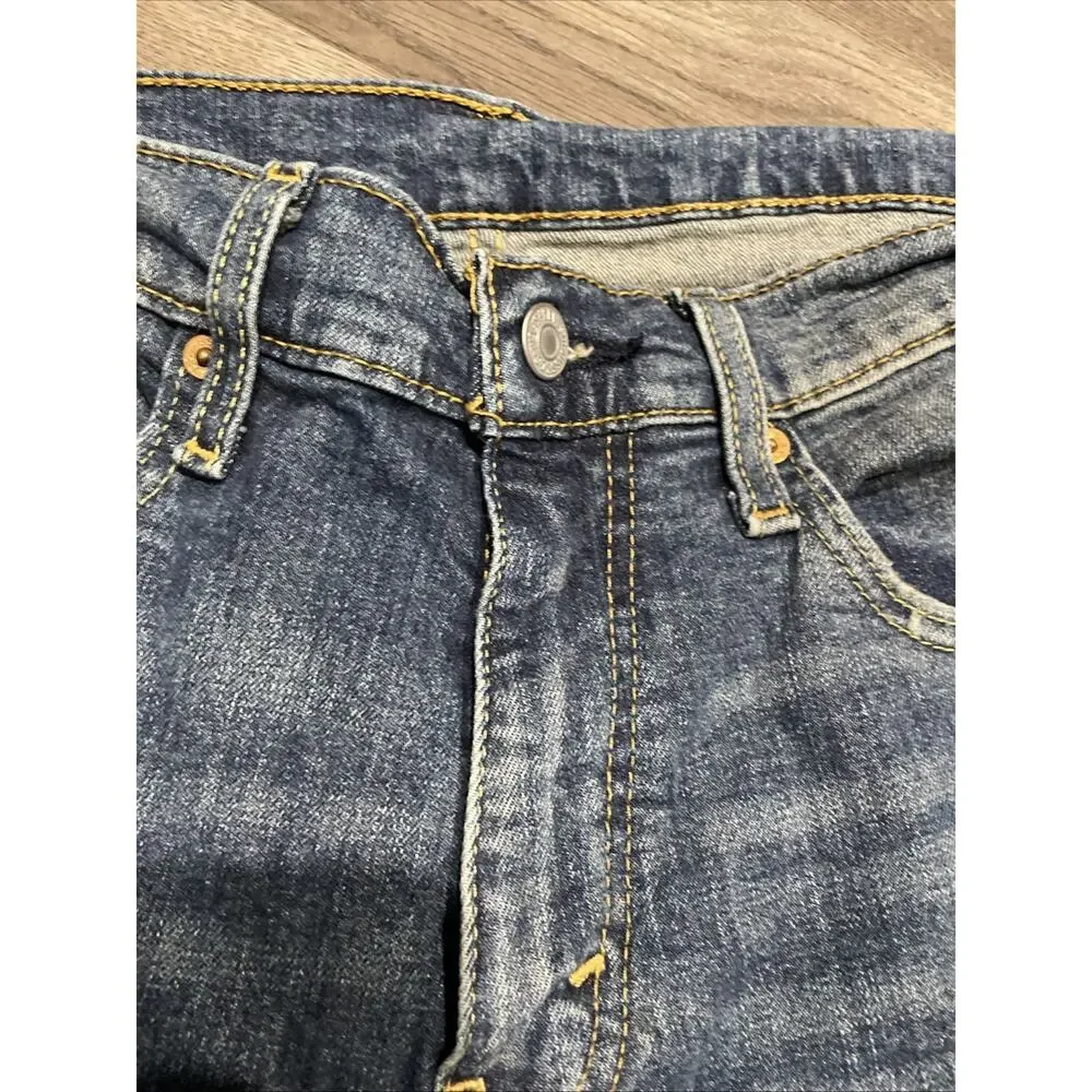 Levis 559 Jeans Mens 31x32 Blue Denim Cotton Faded Straight Workwear Adult